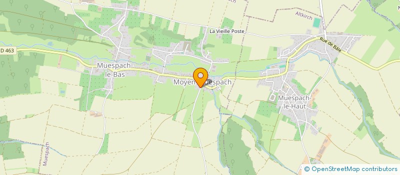 localisation de l'entreprise CEYAPAR  MUESPACH