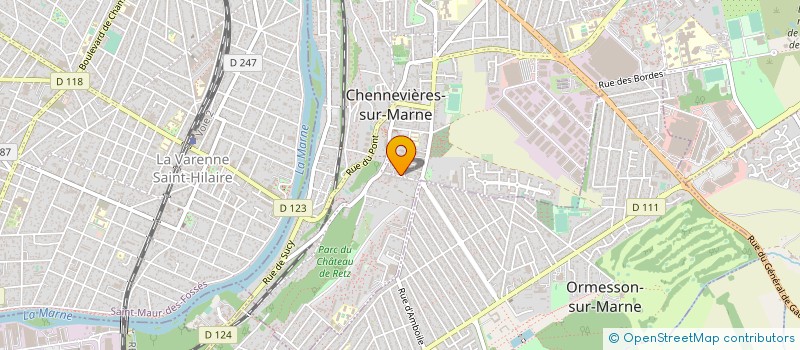 localisation de l'entreprise CEYBA FILMS  CRETEIL