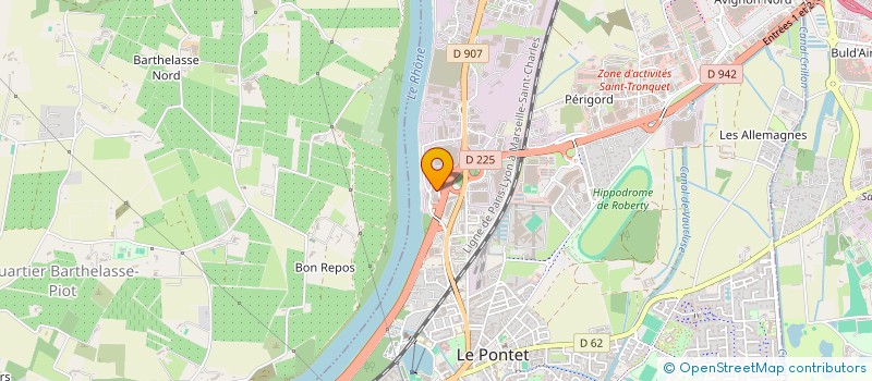 localisation de l'entreprise CEYLAN  LE PONTET