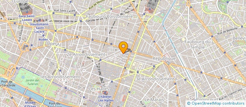 localisation de l'entreprise CEYLAN à PARIS