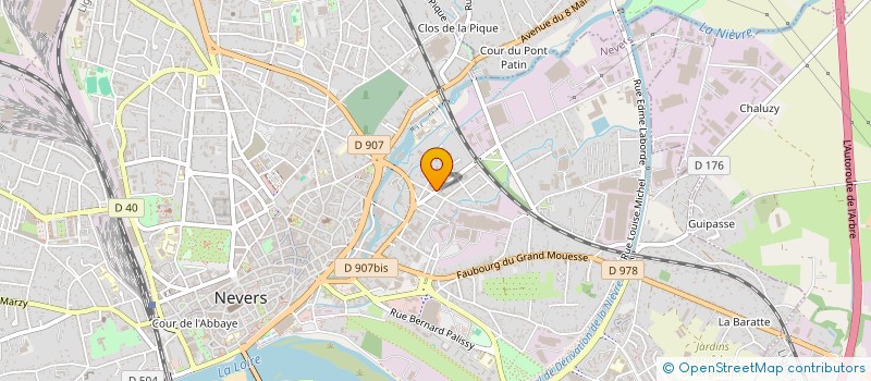 localisation de l'entreprise CEYLAN à NEVERS