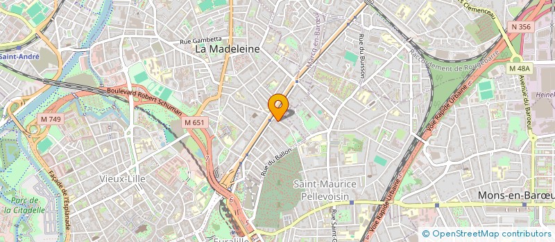 localisation de l'entreprise CEYLAN à LA MADELEINE