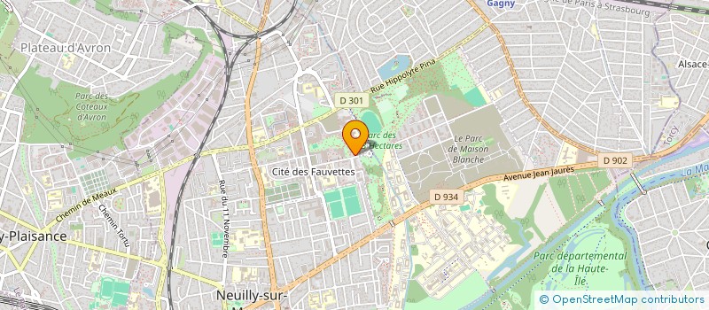 localisation de l'entreprise CEYLAN à NEUILLY-SUR-MARNE
