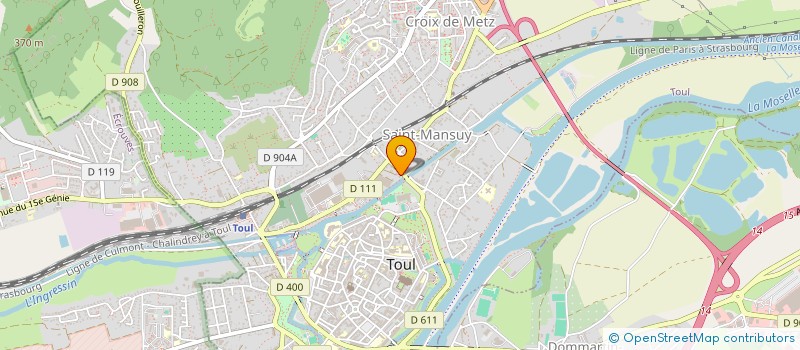 localisation de l'entreprise CEYLAN Z .U  TOUL