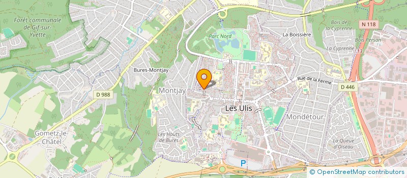 localisation de l'entreprise CEYLANDEMAIN  LES ULIS