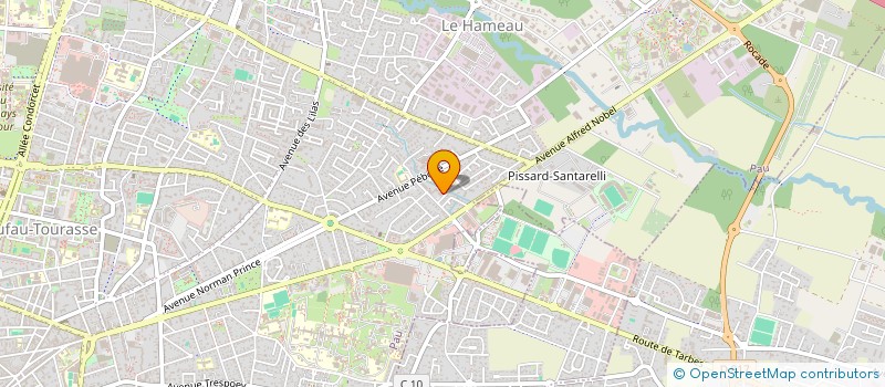 localisation de l'entreprise CEYLANN à PAU
