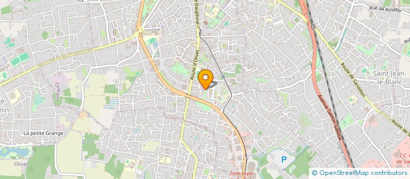 localisation de l'entreprise CEYLAUR à ORLEANS