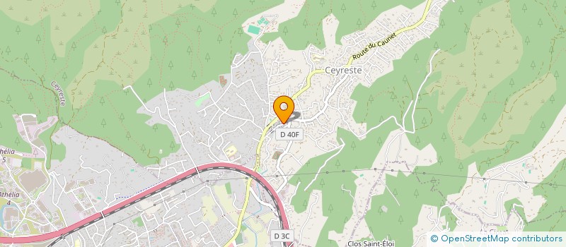 localisation de l'entreprise CEYRESTO à CEYRESTE
