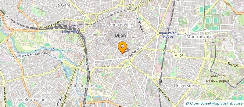 localisation de l'entreprise CEZ à DIJON