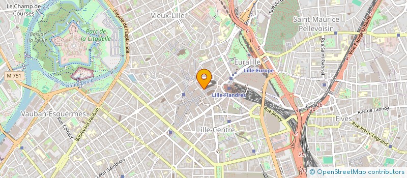 localisation de l'entreprise CEZ à LILLE