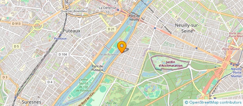 localisation de l'entreprise CEZ FAMILY CONSULTING à NEUILLY-SUR-SEINE