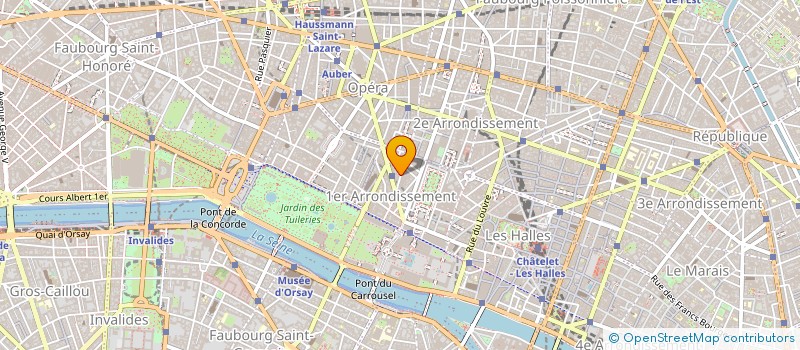 localisation de l'entreprise CEZAM à PARIS
