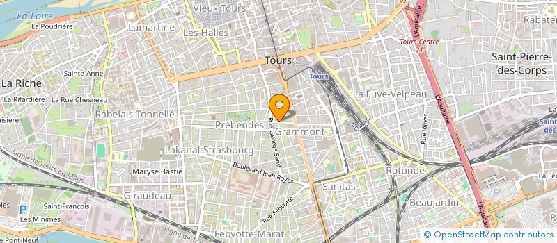 localisation de l'entreprise CEZAM DEVELOPPEMENT  TOURS