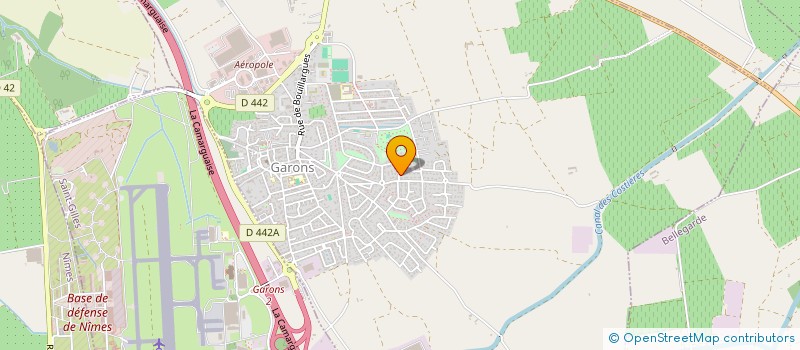 localisation de l'entreprise CEZAM GROUP  GARONS