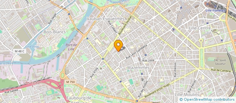 localisation de l'entreprise CEZAM HAUTS DE FRANCE - AICE à LILLE