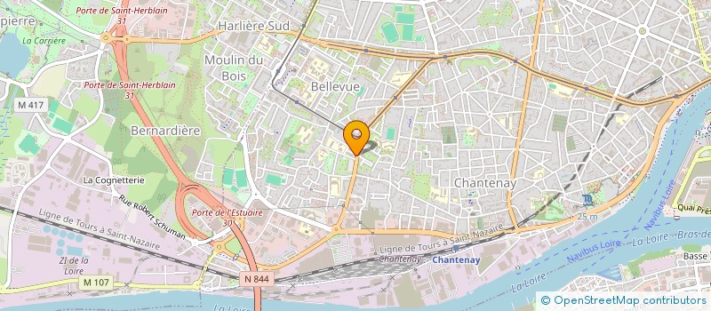 localisation de l'entreprise CEZAM PAYS DE LA LOIRE à NANTES