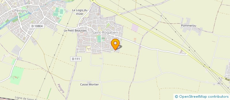 localisation de l'entreprise CEZANNE  SAINT-ROGATIEN