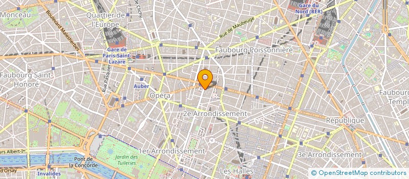 localisation de l'entreprise CEZANNE INVESTISSEMENT  PARIS