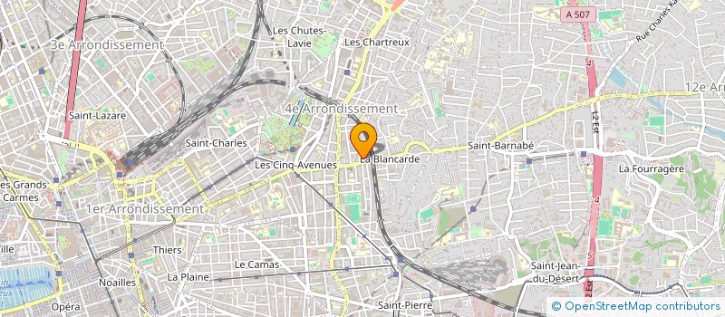 localisation de l'entreprise CEZANNE RENOVATION à MARSEILLE