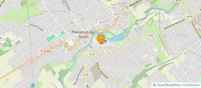 localisation de l'entreprise CEZANNE TOUCH  PLAISANCE-DU-TOUCH