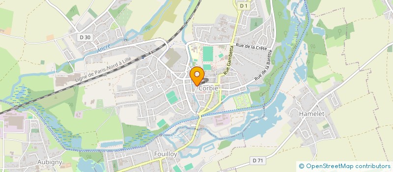 localisation de l'entreprise CEZANOR à CORBIE