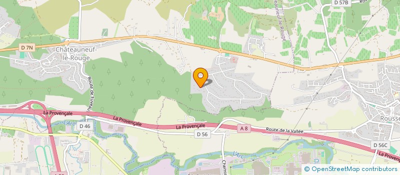 localisation de l'entreprise CEZAR  CHATEAUNEUF-LE-ROUGE