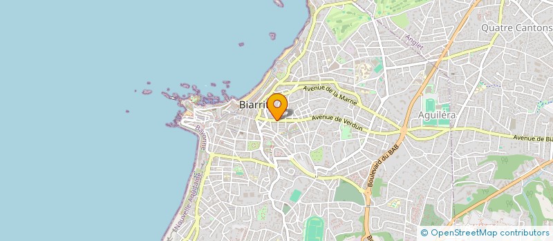 localisation de l'entreprise CEZARENQUE à BIARRITZ