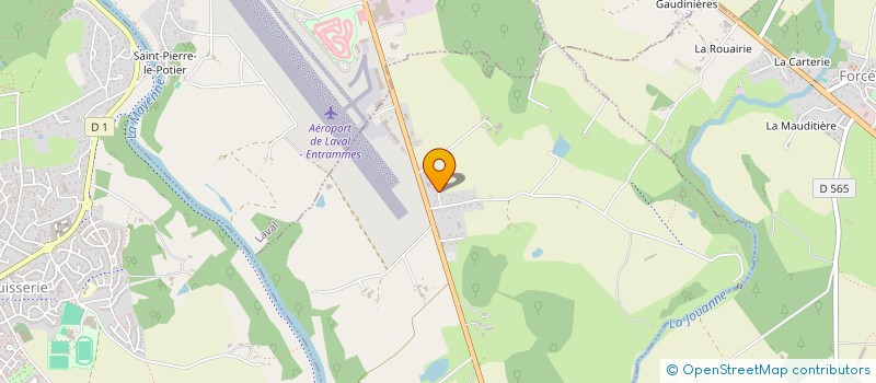 localisation de l'entreprise CEZEMBRE IMMOBILIER  ENTRAMMES