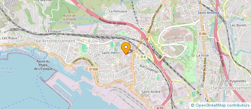 localisation de l'entreprise CEZEO à MARSEILLE