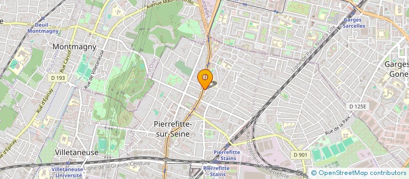 localisation de l'entreprise CEZER TRANSPORT à PIERREFITTE-SUR-SEINE