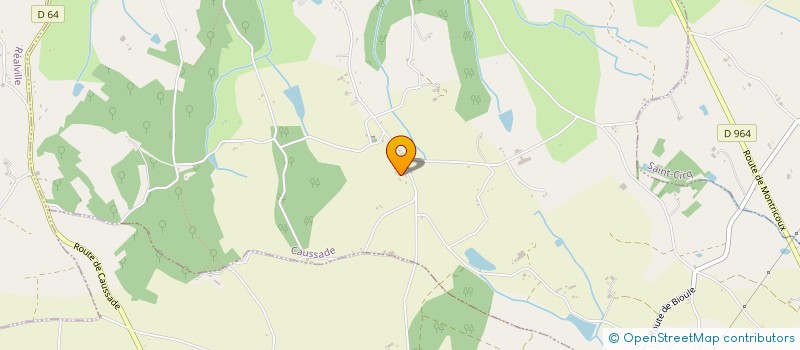 localisation de l'entreprise CEZETI  CAUSSADE