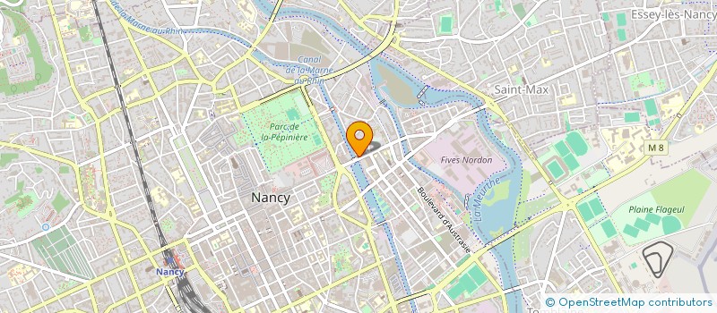 localisation de l'entreprise CEZIN  NANCY