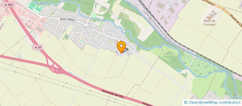 localisation de l'entreprise CF  TAISSY