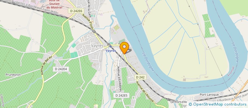 localisation de l'entreprise CF-AR CONSULTING  VAYRES