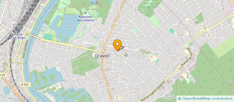 localisation de l'entreprise CF ASCENSEUR à DRAVEIL