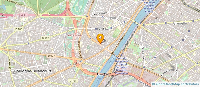 localisation de l'entreprise CF & ASSOCIES  PARIS