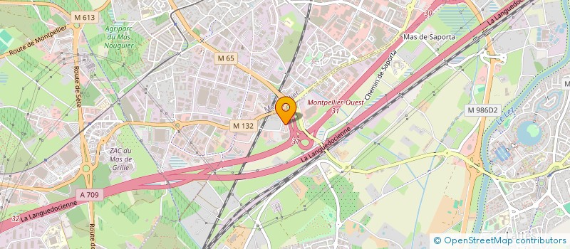 localisation de l'entreprise CF AUTOSPORT à LATTES