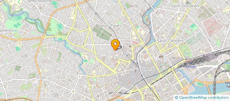 localisation de l'entreprise CF BAIL à NANTES