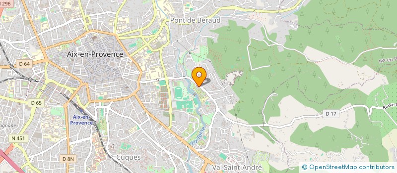 localisation de l'entreprise CF CAPITAL à AIX-EN-PROVENCE