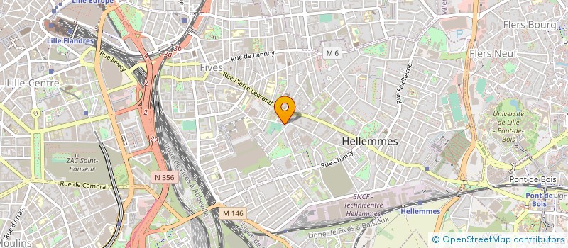 localisation de l'entreprise CF.COFFRAGE.FINITION à LILLE
