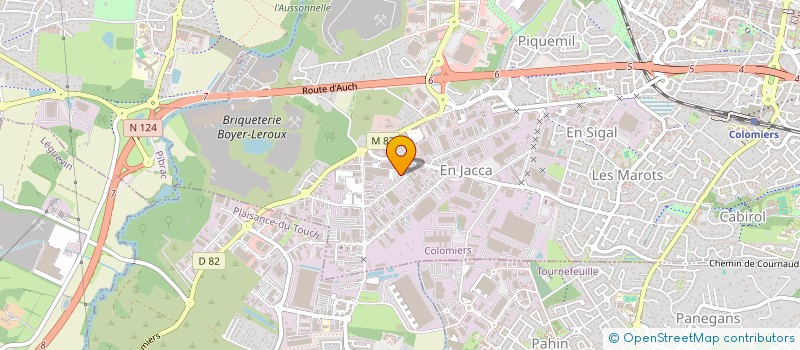 localisation de l'entreprise CF COLOMIERS à COLOMIERS