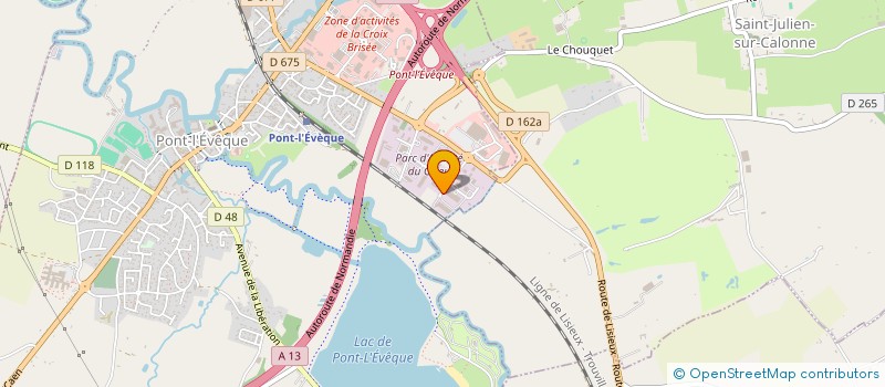 localisation de l'entreprise CF CONCIERGERIE  TOUQUES