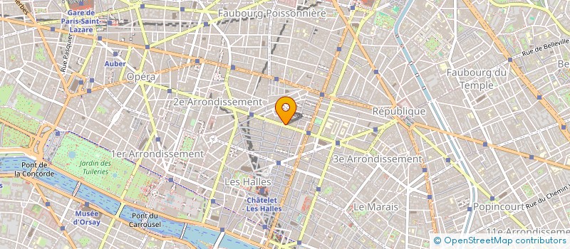 localisation de l'entreprise CF CONSEILS SARL à PARIS