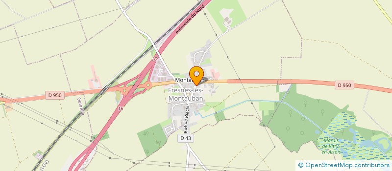 localisation de l'entreprise CF CONSULTING  FRESNES-LES-MONTAUBAN