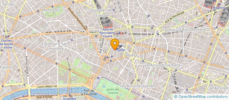 localisation de l'entreprise CF CREATIONS  PARIS