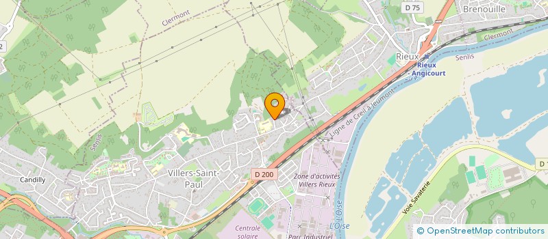 localisation de l'entreprise CF EXPERTISE  VILLERS-SAINT-PAUL