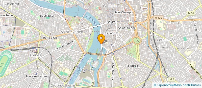 localisation de l'entreprise CF EXPERTS PATRIMOINE à TOULOUSE