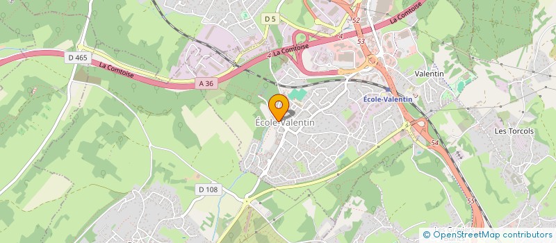 localisation de l'entreprise CF INTEGRATION à PIREY