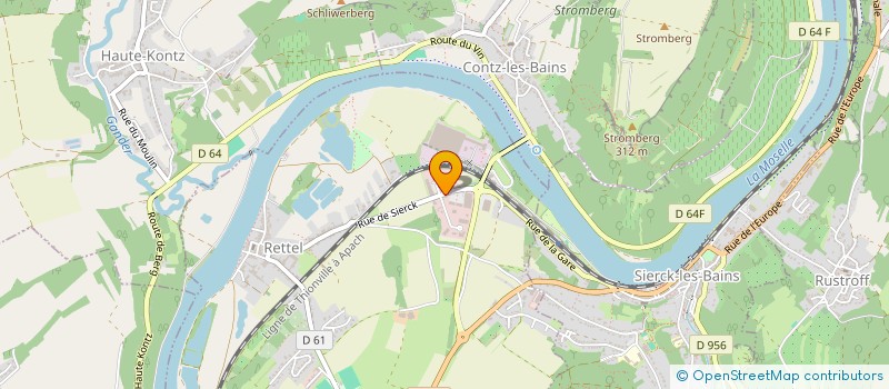 localisation de l'entreprise CF LAVAGE  RETTEL