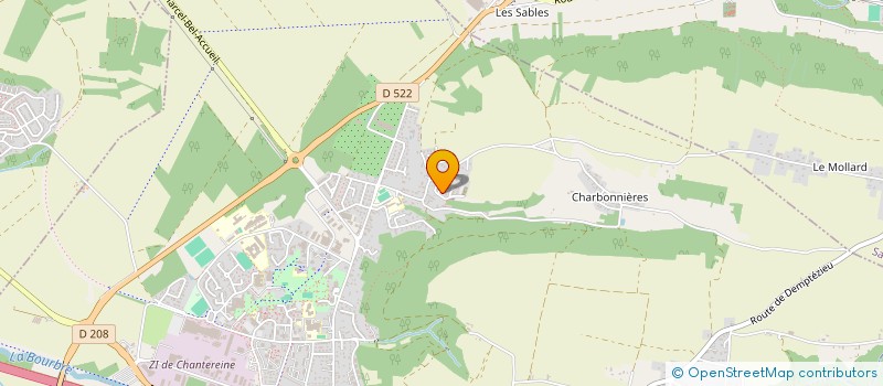 localisation de l'entreprise CF - MES  BOURGOIN-JALLIEU